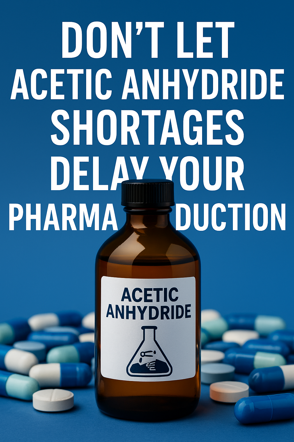 Don’t Let Acetic Anhydride Shortages Delay Your Pharma Production
